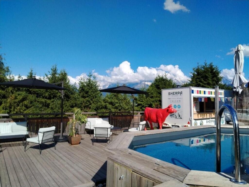 Chalet Les Rhodos กอร์ดง ภายนอก รูปภาพ